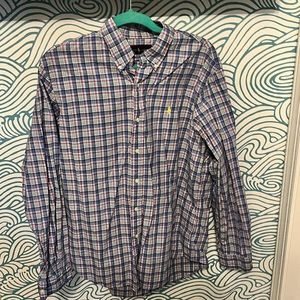 Large Men’s Polo Button Up